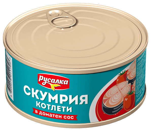 Скумрия котлет РУСАЛКА доматен сос