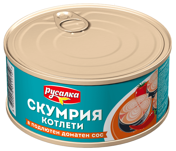 Скумрия котлет РУСАЛКА подлютен сос