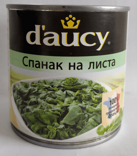 Спанак D'AUCY