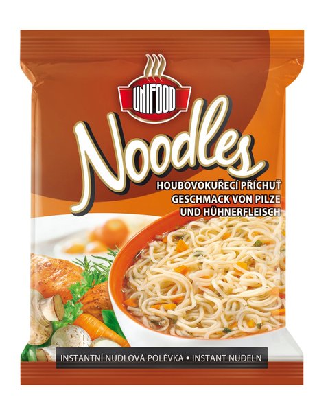 Инстантни Спагети NOODLES с вкус пиле и гъби