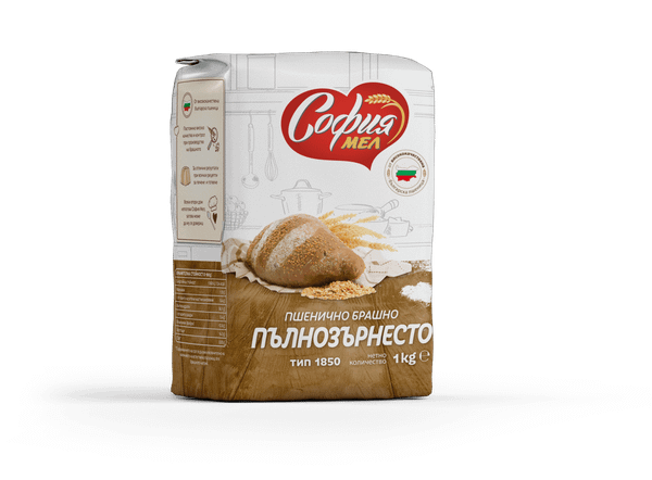 Брашно СОФИЯ МЕЛ пълнозърнесто ТИП 1850