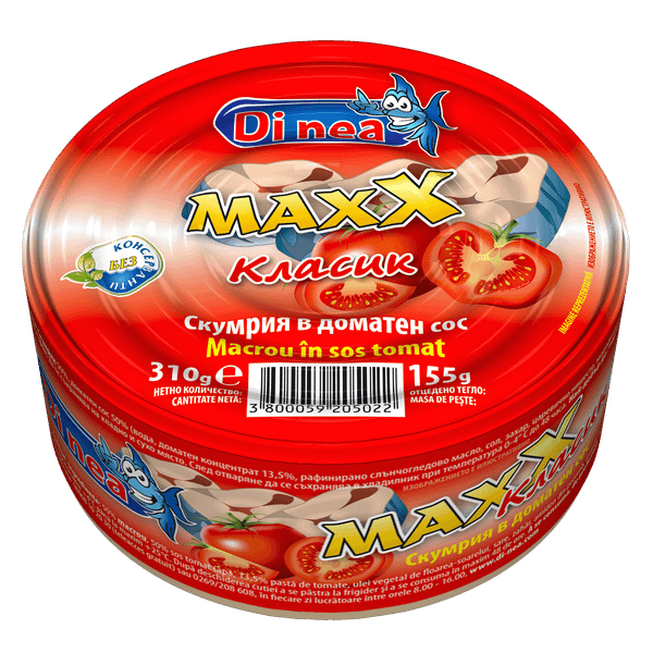 Скумрия DI NEA в доматен сос