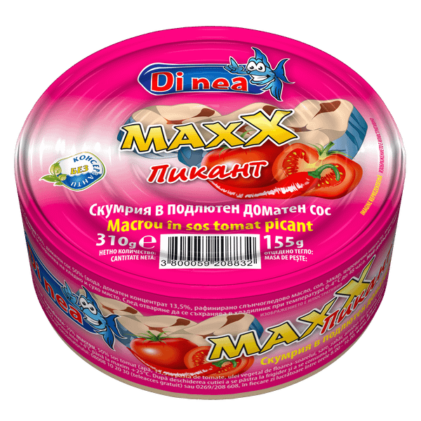 Скумрия DI NEA подлютен доматен сос