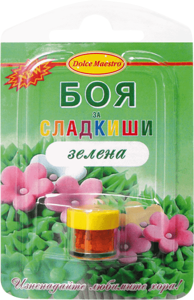 Боя за сладкиши DOLCE зелена