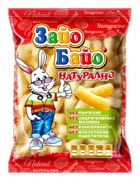 Снакс ЗАЙО БАЙО натурален с масло