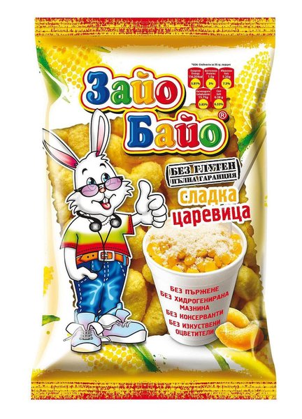 Снакс ЗАЙО БАЙО сладка царевица