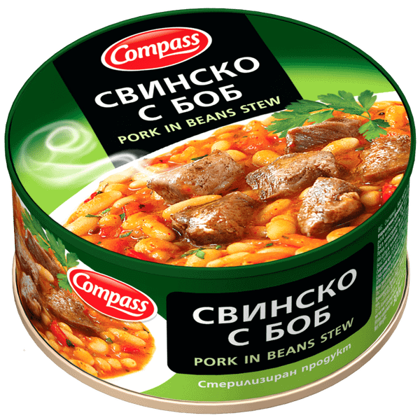 Свинско COMPASS с боб