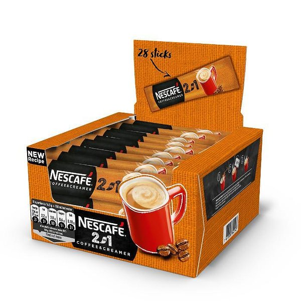 Разтворимо кафе NESCAFE 2в1 без захар