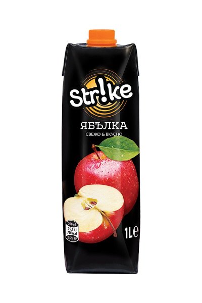 Напитка STRIKE ябълка 10%