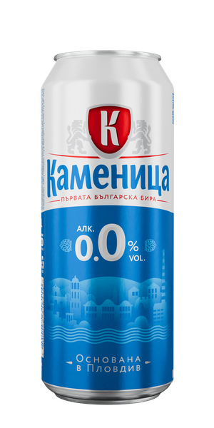 Бира KAMENITZA 0% алк.