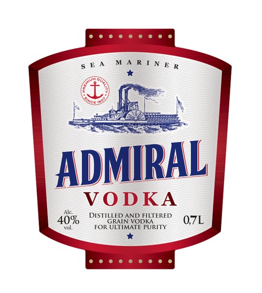 Водка ADMIRAL 40%
