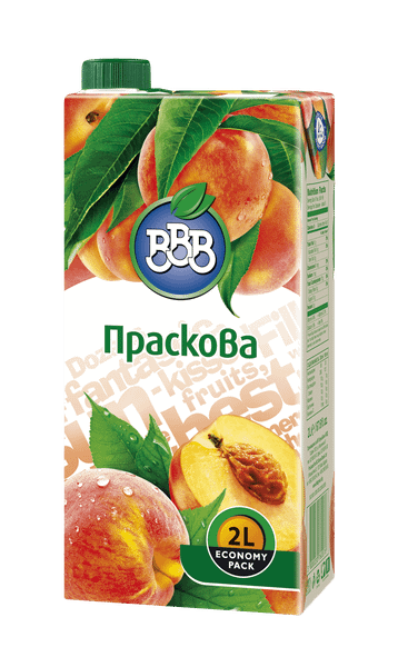Плодова напитка BBB Праскова 12%