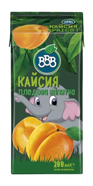 Нектар BBB Кайсия 40% със сламка