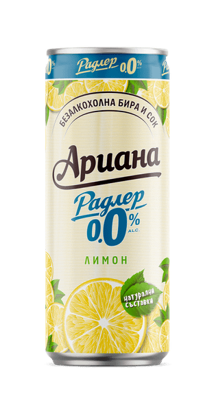 Бира АРИАНА Радлер Лимон 0.0%