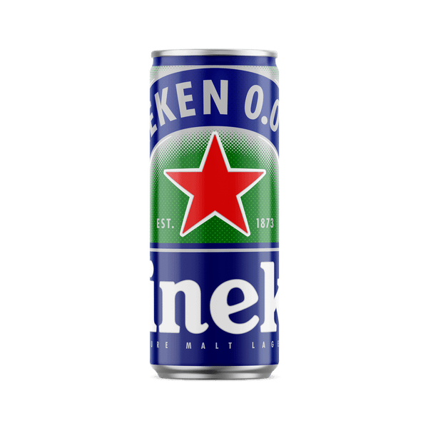 Бира Heineken 0.0% безалкохолна кен
