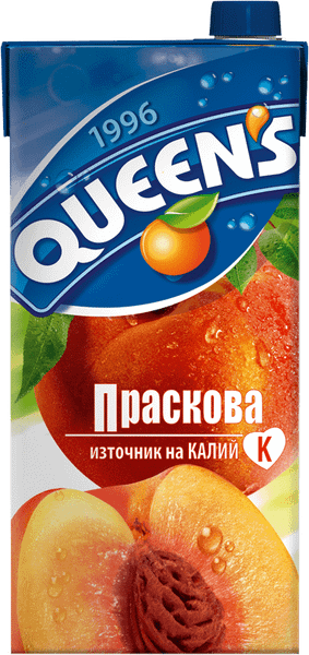 Нектар QUEENS праскова 50%