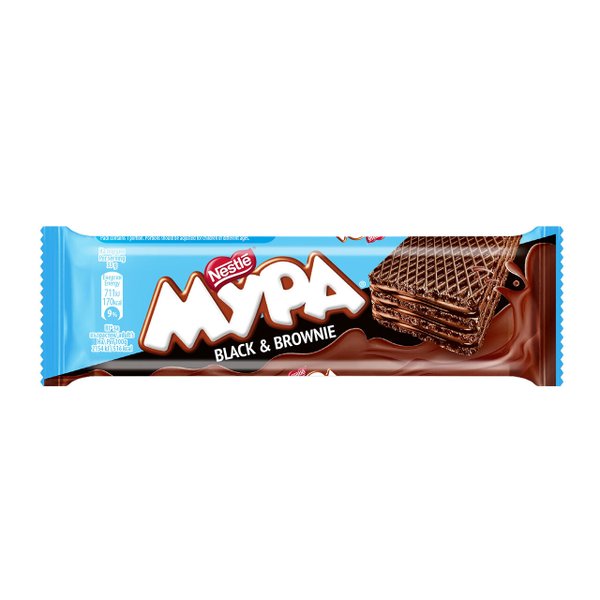 Вафла МУРА black&brownie