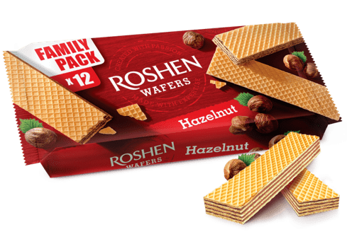 Вафли ROSHEN Hazelnut