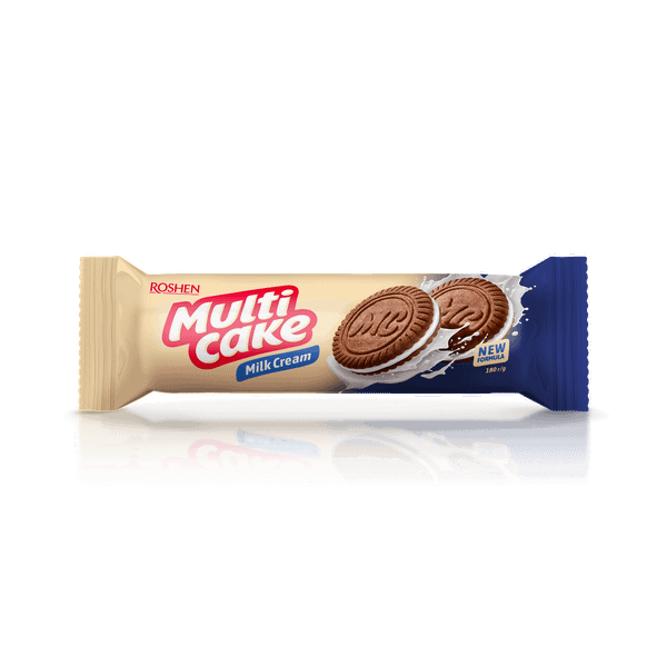 Бисквити ROSHEN Multi Cake Milk Cream