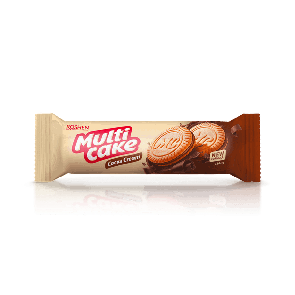 Бисквити ROSHEN Multi Cake Cocoa Cream