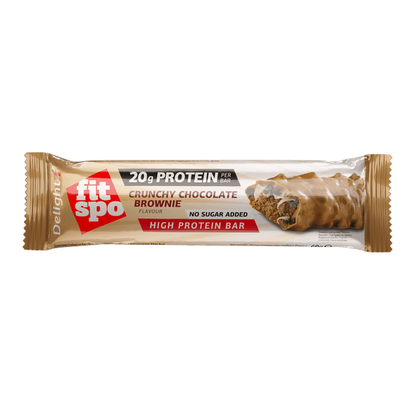 Протеинов бар FIT SPO Delight Crunchy Chocolate Brownie 31% protein