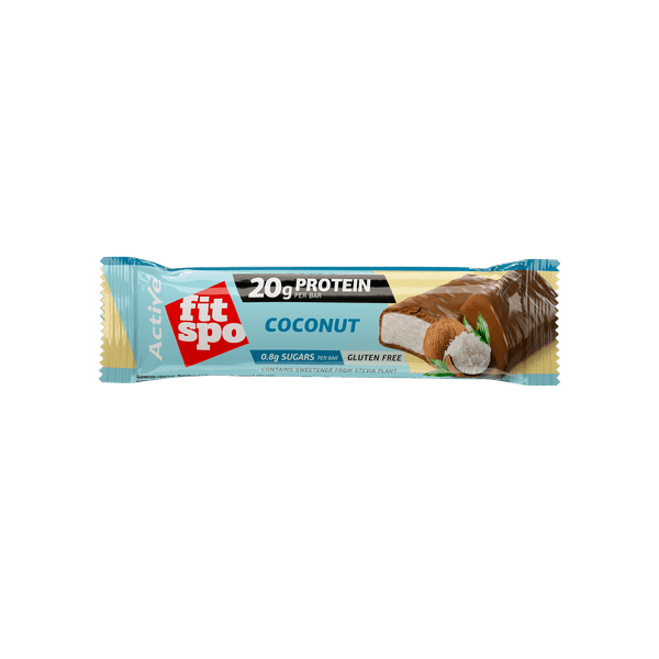 Протеинов бар FIT SPO Coconut 33% protein 60 гр.