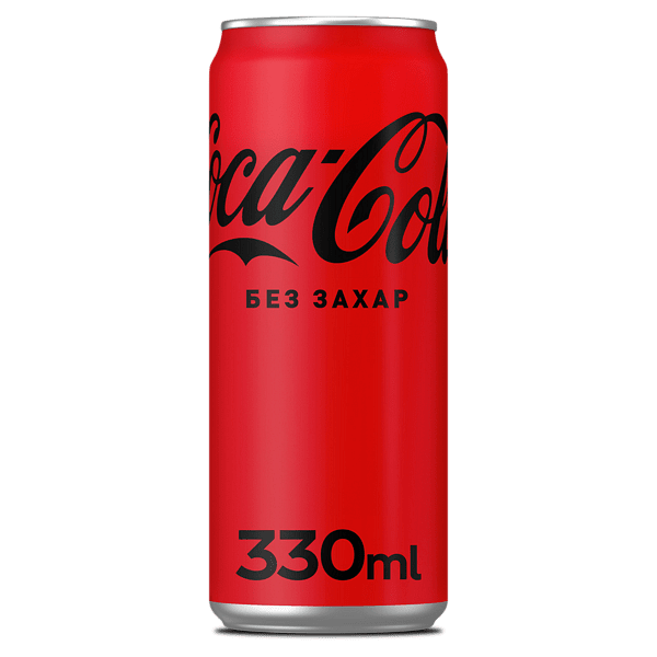 Газирана напитка COCA-COLA Zero кен