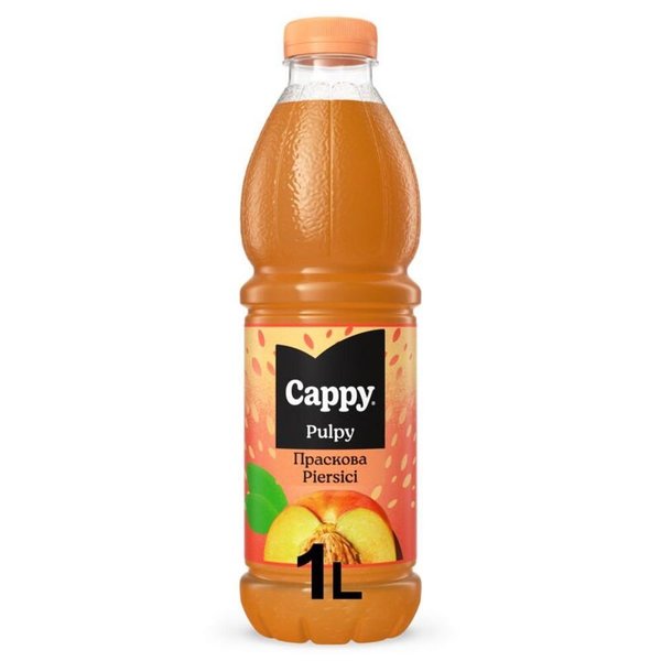 Плодова напитка CAPPY Pulpy праскова 18%
