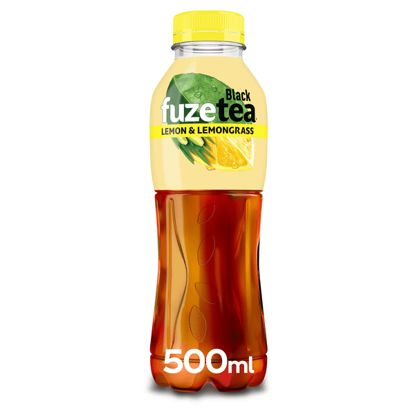Студен чай FUZE лимон и лимонета трева