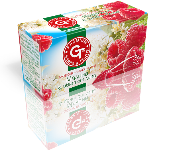 Чай GT PREMIUM малина,цв. от липа
