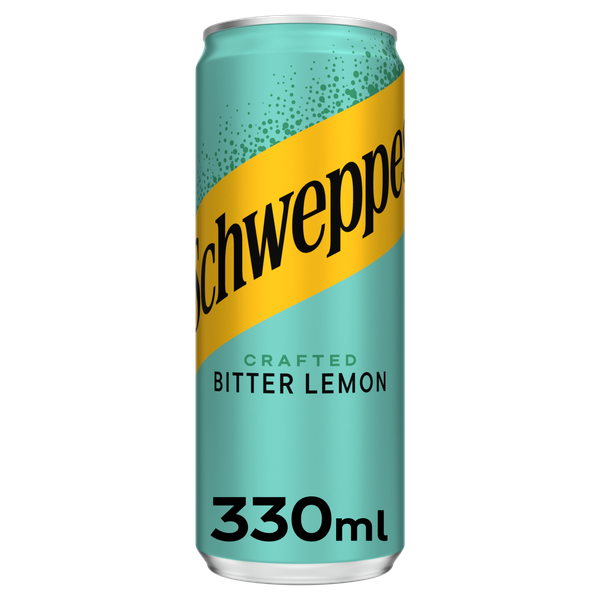 Газирана напитка SCHWEPPES Битер Лимон кен