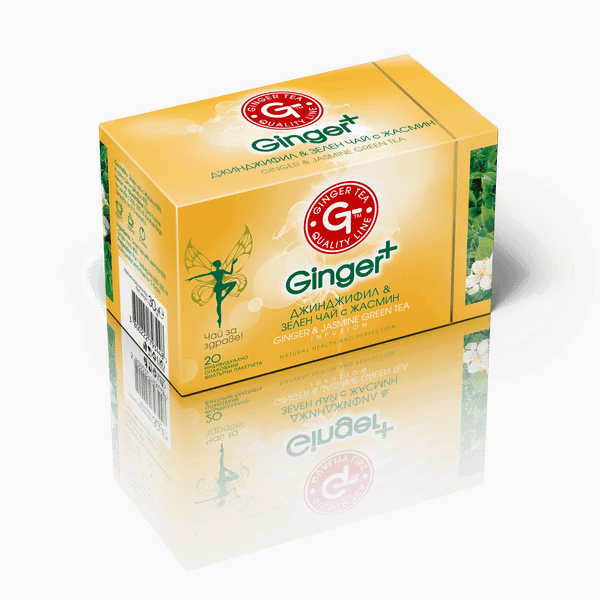 Чай GINGER Джинджифил с жасмин