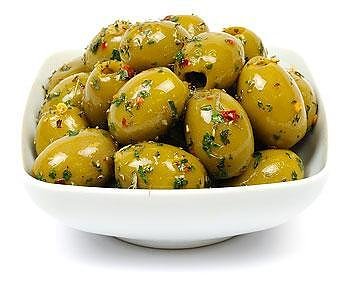 Маслини зелени с подправки