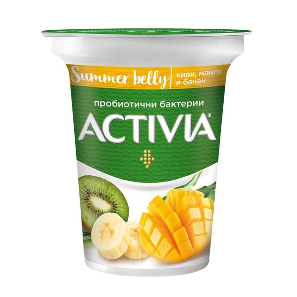 Activia киви, манго, банан