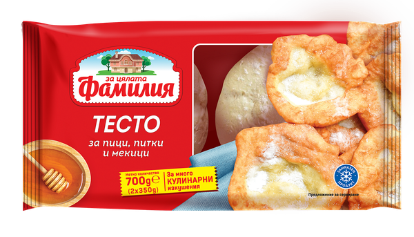 Тесто ФАМИЛИЯ за пици и мекици
