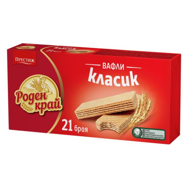 Вафли РОДЕН КРАЙ класик