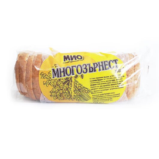 Хляб МИО многозърнест тостер