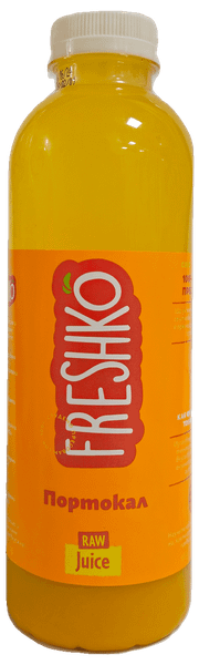 Студено пресован сок FRESHKO 100% портокал