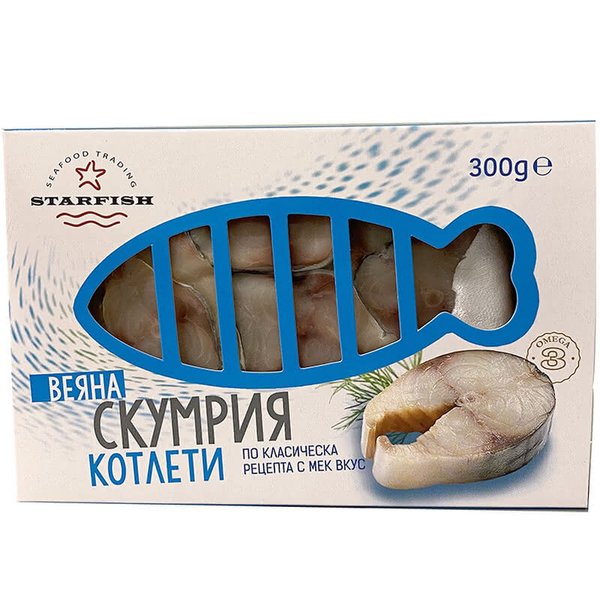 Веяна скумрия STARFISH котлети