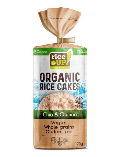 RICE UP БИО ОРИЗОВИ БИСКВИТИ ЧИЯ И КИНОА