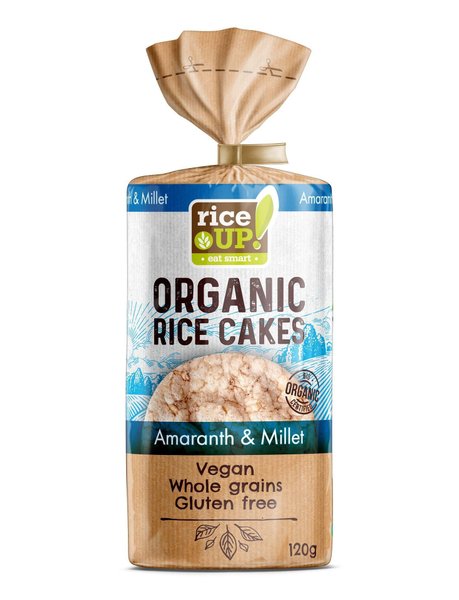 Бисквити RICE UP амарант и просо