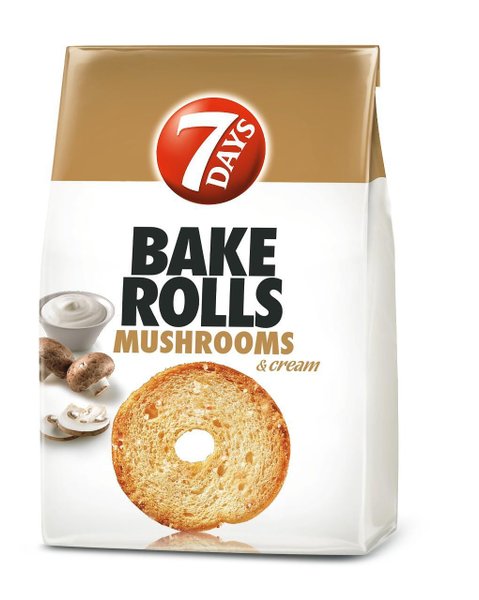 BAKE ROLLS 7 DAYS гъби и сметана