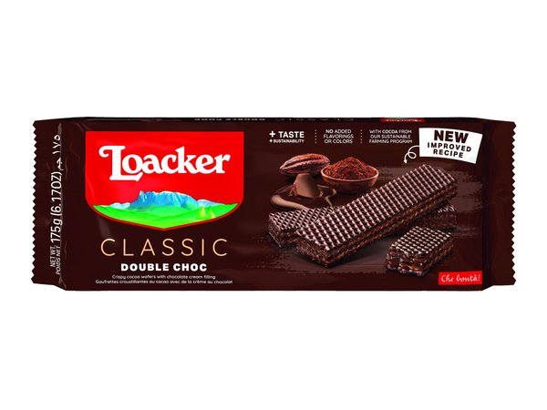 Вафли LOACKER двоен шоко.