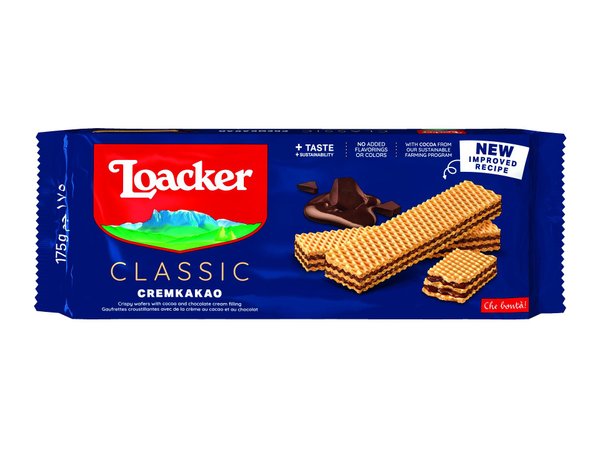 Вафли LOACKER крем какао
