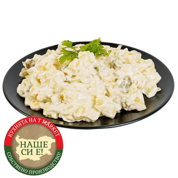 Салата картофи, яйца, краставици , на грамаж