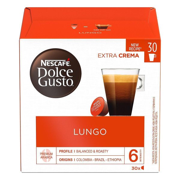 Кафе капсули NESCAFÉ Dolce Gusto Extra Crema Lungo
