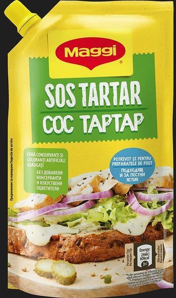 MAGGI сос тартар с майонеза и кисели краставички