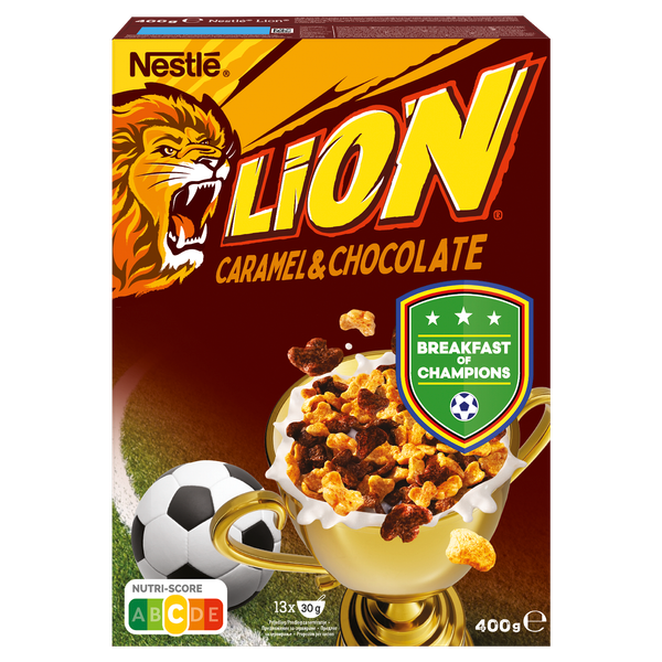 Зърнена закуска NESTLÉ® LION®