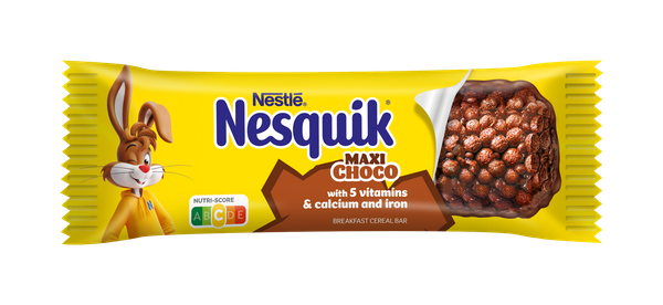 Зърнен десерт NESTLÉ® Nesquik® Maxi Choco