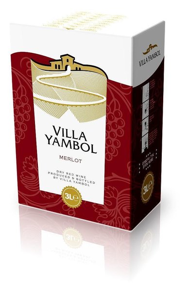 Вино Мерло VILLA YAMBOL